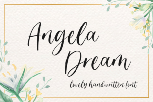 Angela Dream: The Ultimate Script Font for Elegant Design