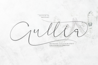 Aullia: Elegant Script Font for Editorial Design