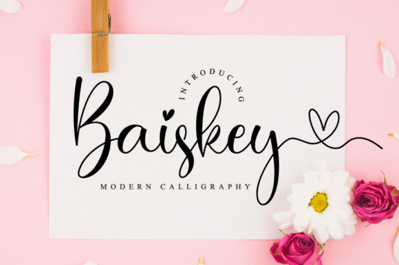 Baiskey Typeface for Modern Branding