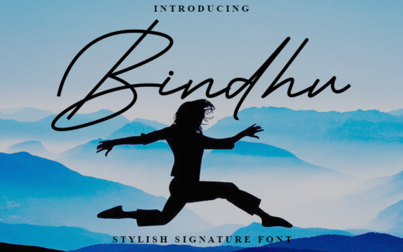 Bindhu: A Luxurious Script Font for Campaigns