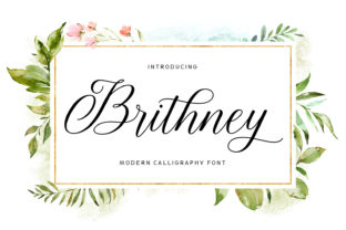 Brithney Font for Small Business Branding
