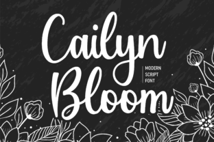 Cailyn Bloom: The Elegant Script Font for Designers