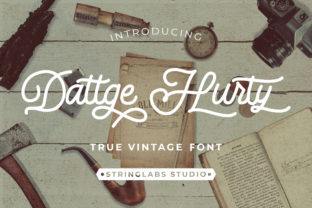 Dattge Hurty: A Friendly Script Handwritten Typeface