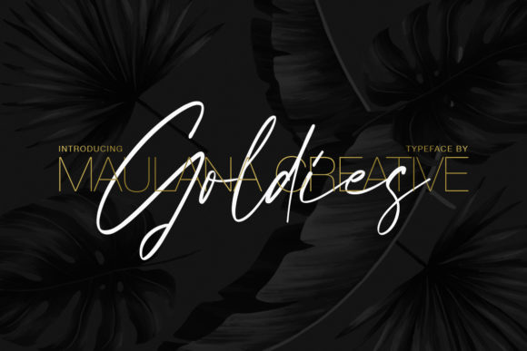 Goldies Signature Typeface Review