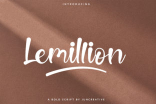 Lemillion: The Friendly Script Handwritten Font for Social Campaigns