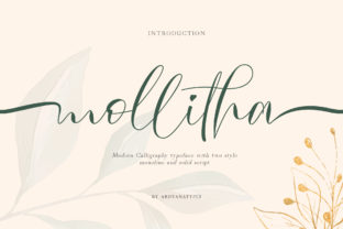 Mollitha: The Perfect Script Font for Crafters