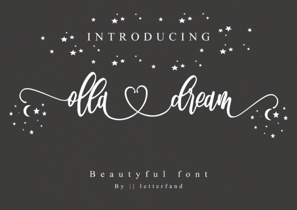 Olla Dream: A Friendly Script Font for Branding