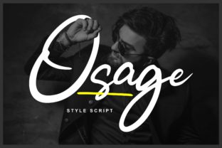 Osage: A Playful Script Font for Modern Editorial Design