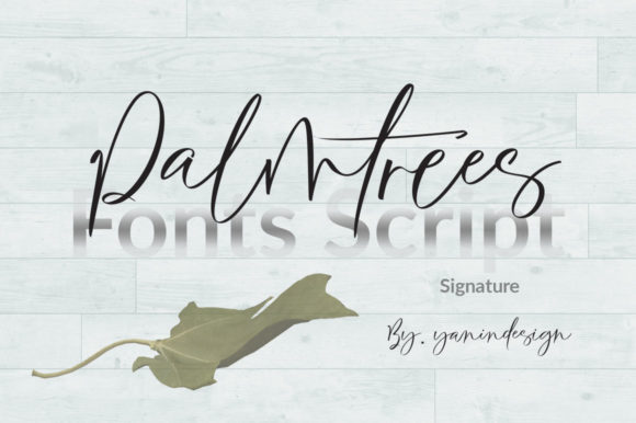 Palmtrees Font: A Friendly Typeface for Small Brands