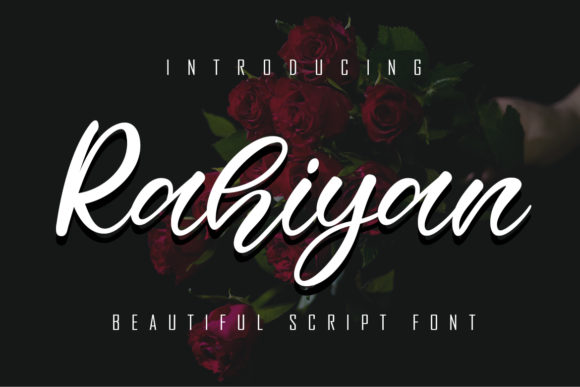 Rahiyan: A Handwritten Typeface for Editorial Elegance