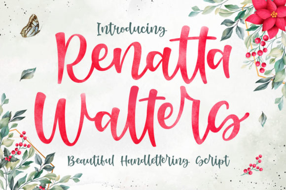 Renatta Walters: The Script Typeface for Marketers