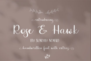 Rose Hawk: The Friendly Script Font for Campaigns