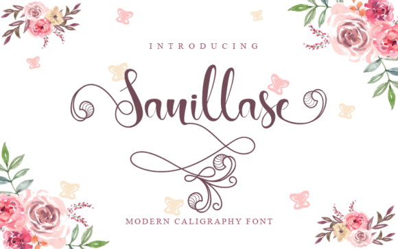 Sanillase Font Review for Elegant Branding