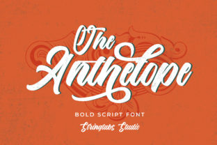The Anthelope: A Retro Bold Script Typeface for Marketers