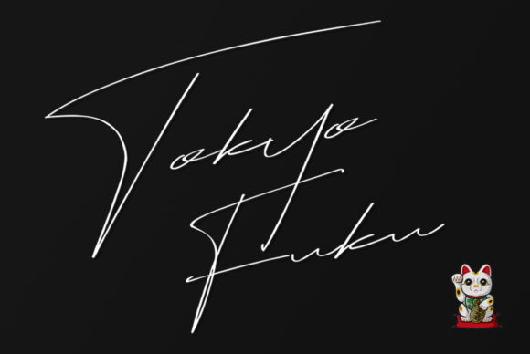 Tokyo Fuku: Elegant Script Fonts for Editorial Design